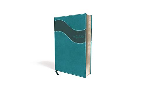 NIV, Premium Gift Bible, Leathersoft, Teal, Red Letter Edition, Thumb Indexed, Comfort Print: The Perfect Bible for Any Gift-Giving Occasion