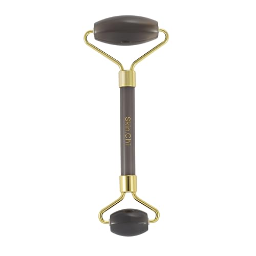 Appareil de massage facial anti-âge en agate pour sculpter et lifter le visage au quotidien