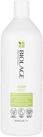 Biolage Normalizing Clean Reset Shampoo | Intense Cleansing Treatment To Remove Buildup | For All Hair Types | Paraben-Free | Vegan | Cruelty Free | Clarifying Salon Shampoo