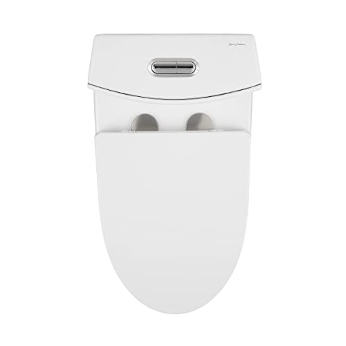 Swiss Madison Well Made Forever Sm-1T274, St. Tropez One Piece Elongated Toilet Dual Vortex Flush 1.1/1.6 Gpf With 10" Rough In #TOP7