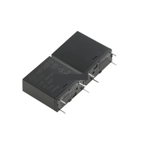 Relé HF36FD-012-HT de 12 V CC 4 pines y 10A para placas de circuito impreso