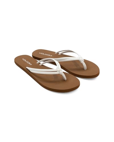 Image of Volcom Women's Forever and Ever Sandals - Lightweight Thong Sandal for Everyday Summer Wear