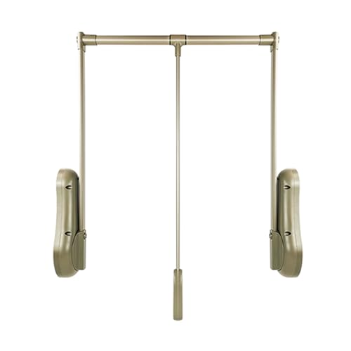 Tringle de penderie silencieuse et télescopique pour dressing charge 30 kg
