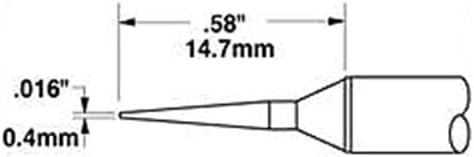 Metcal STTC-845 Special Build, Conical, .4mm (.016 In)