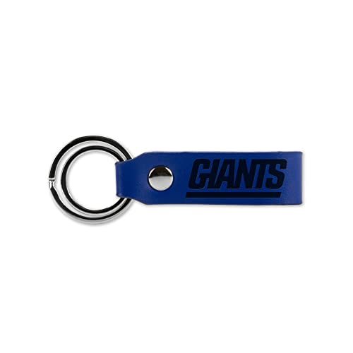 Rico Industries NFL Faux Leather Keychain New York Giants