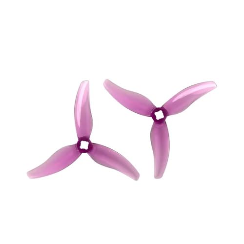 Hélice tripale 3630 violette pour sessions freestyle de drone 3.5"