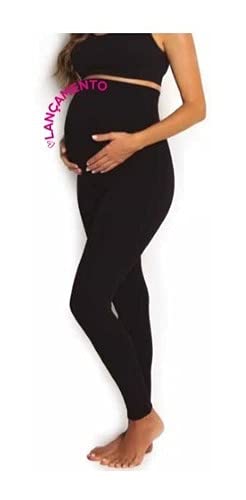 Calça Legging Maternidade Gestante Conforto Trifil C05215f Cor:Preto