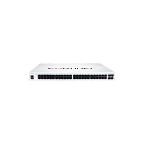 Image of Fortinet FS-148F-POE FortiSwitch 148F-POE 48-Port Ethernet Switch (Renewed)