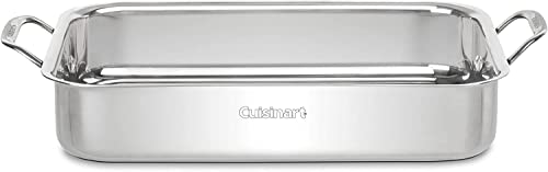 Cuisinart711714rr14inchchefsclassiccookwarecollectionlasagnapanwstainlessroastingrackstainlesssteel Urban Country Home Decor Cuisinart 7117 14rr 14 inch chefs classic cookware collection lasagna pan wstainless roasting rack stainless steel urban country home decor