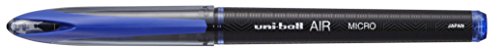 Bolígrafo Uni-Ball Air Micro punta 0.5 mm azul gel 3 unidades miniatura 4