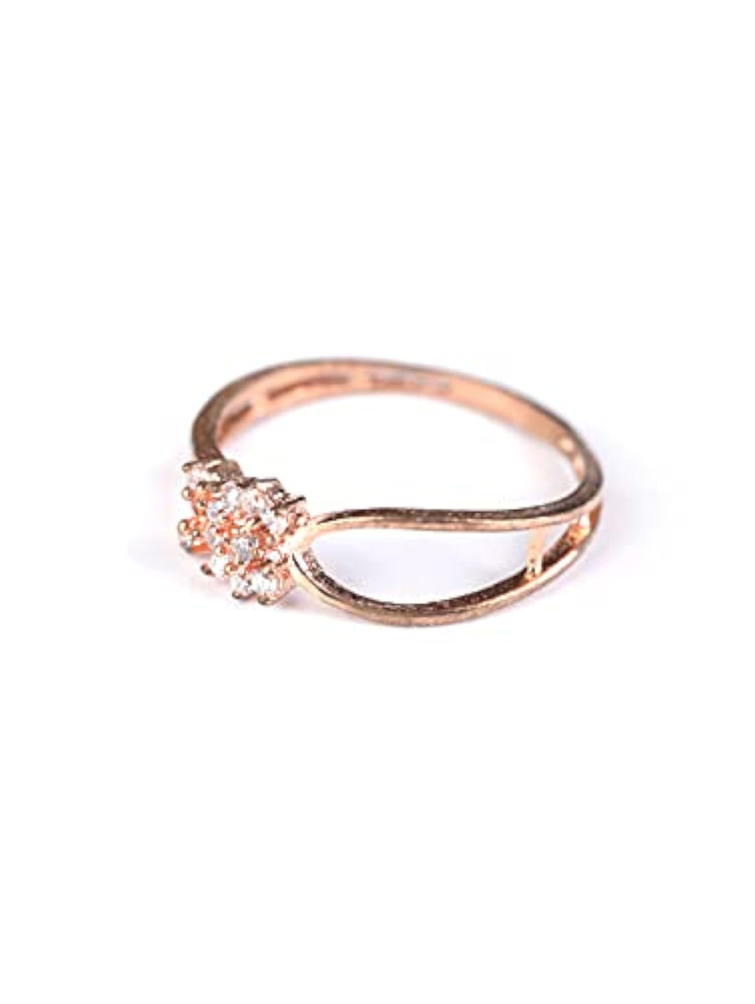 Women's American Diamond Plated Ring, Elegant Gift