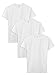Fruit of the Loom Men's Tall 3 Pack Man White Crew, White, 3XT(XXX-Large Tall )