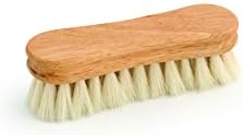 BRUSH FACE WHITE GOAT HAIR