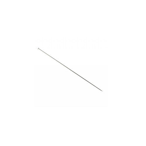 Plated Findings Silver 75Mm Plated Hat Pin (Pack Of 10)