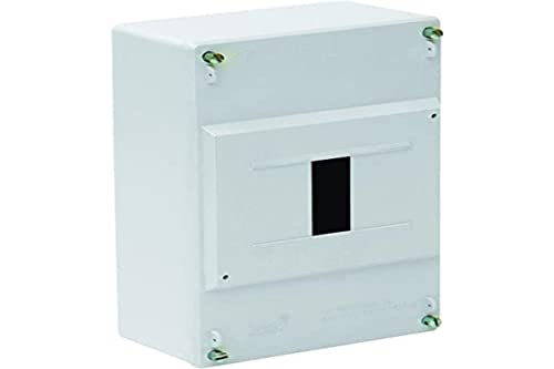 Solera 699 - Scatola per ICP da 1 a 4 elementi e fino a 40 A, da 115 x 188 x 55, colore avorio. Superficie.