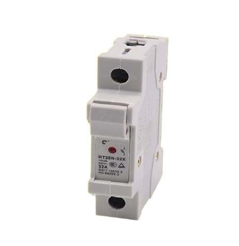 Support de fusible RT28N-32X 3P 500V 32A avec voyant lumineux pour tube 10x38
