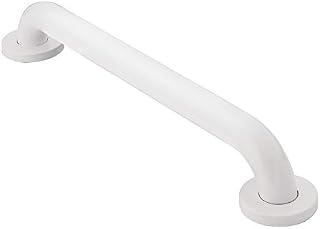 Moen R8724W Home Care Bathroom Safety 24-Inch Grab Bar with Concealed Screws, Glacier