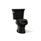 KOHLER Wellworth two-piece round-front 1.6 gpf toilet