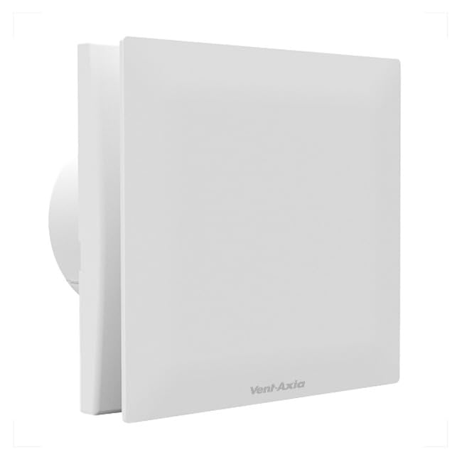Vent-Axia Ventilador de baño silencioso - Diámetro: 100 mm - 100 BN