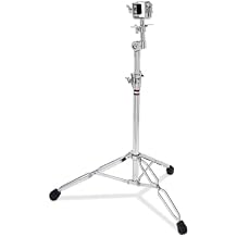Gibraltar Heavy Weight Double Braced Bongo Stand with Adjustable Universal Clip Mount and Stabilizer, Fits Most Bongo Drum Brands, Chrome Percussion Stand for Stage and Studio 6716