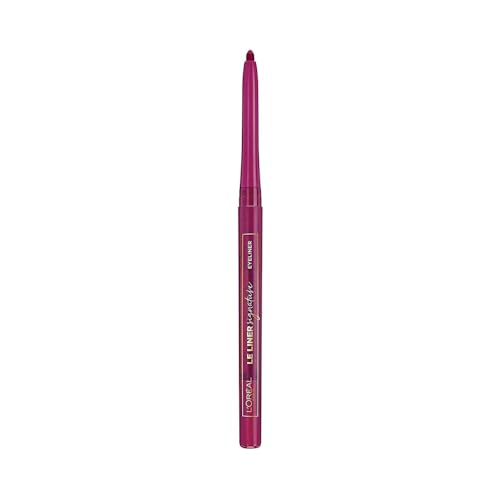 L'Oréal Paris A99467 Le Liner Signature 10 Rose Latex, Precise & Long-Lasting Eyeliner, Pen Shape with Retractable Lead, Smudge-proof and Waterproof, Pack of 1, 10 Rose Latex