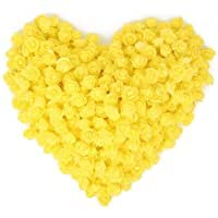 Mahi 100 PCS 3CM Foam Flowers for Craft (Yellow)