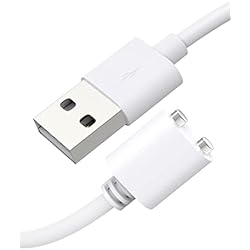 Cargador Magnetico Usb Bicmice Cable de carga magnético USB DC de 2.6 pies (7 mm)
