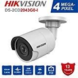 Hikvision 4MP IP Camera, DS-2CD2043G0-I firmware upgradeable International Version (4mm lens)