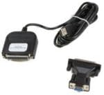 USB/Parallel Cable – Parallel Cable DB25 M-F 2 M 2 M Black