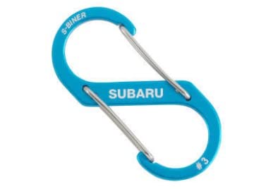 Subaru Logo S-Binder Key Tag KeyTag Keyring Key Chain Impreza Legacy Forester Ascent BRZ Crosstrek Outback STI WRX