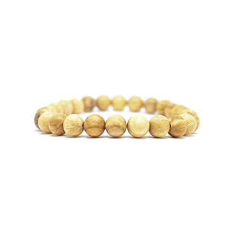 Pachamama Essentials Palo Santo Bracelet Handmade in Peru Spiritually Cleansing Negative Energy Protection Cover