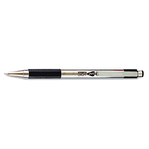 Bolígrafo retráctil Zebra gel negro medio miniatura 3