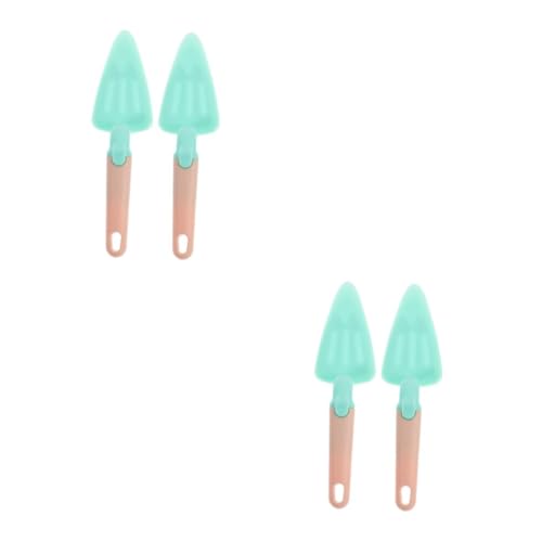 POPETPOP 4pezzi Spatole Per Pizza e Torte Con Manico Comodo Taglierine Rimovibili Per Dolci e Pizza Utensili Multifunzionali Con Design Per Appendere Colori Casuali