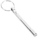 ifundom Pince à Billets Métal Inoxydable, Clip pour Argenté Petite Taille, Porte-clés ...