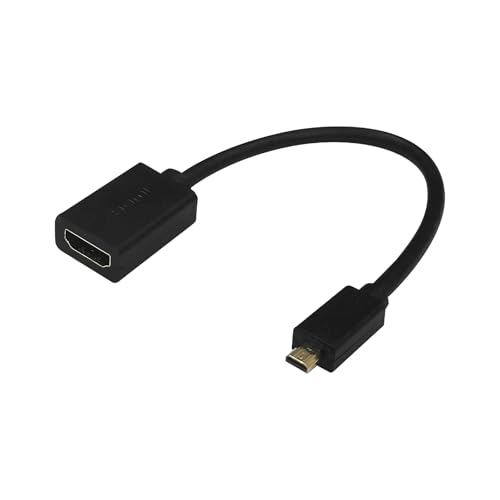 micro hdmi �ϊ� hdmi �ϊ��P�[�u�� hdmi �ϊ��A�_�v�^ Micro HDMI to HDMI �ϊ��P�[�u�� 4K 60Hz HDMI2.0�Ή� �~�jHDMI �ϊ��A�_�v�^ �f���o�� DVD�J���� �f�W�^���J���� �X�}�z�Ή� ���}���p