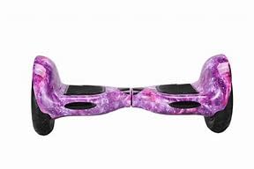 HOVERBOARD 10'' COM ALÇA, LEDS, BLUETOOTH E BOLSA (ROXO GALAXIA)