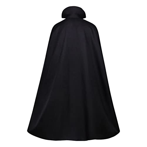 Cape Halloween homme look vampire gothique à col haut rigide