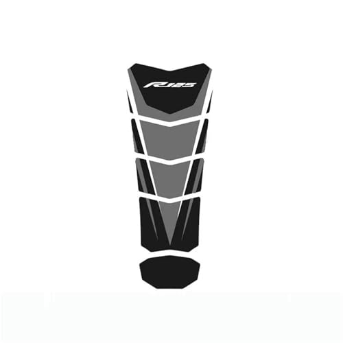 Protection réservoir moto Yamaha YZF R125 autocollant noir antidérapant