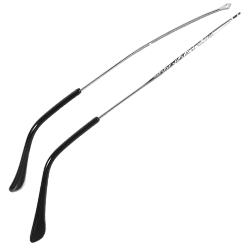 Anneome メガネアーム交換用 1組 メタルフレーム脚修理キット ユニバーサルサングラスアーム脚 快適で丈夫な眼鏡アクセサリー