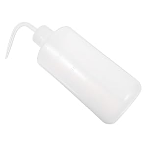 TOPPERFUN Waschflasche mit gebogenem Ausguss