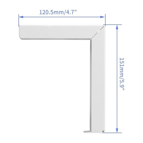 Support pour écran de projecteur en acier durable pour installation fixe - 3