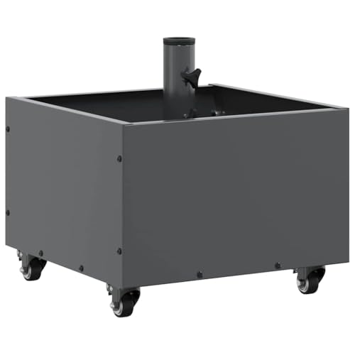 vidaXL Base para paraguas de exterior – Soporte para sombrilla de jardín – Maceta para paraguas – Solución de verano – Diseño moderno