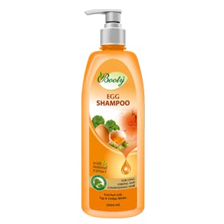 Booty Egg Shampoo For Long Growth Strong Bouncy And Anti- Hair Fall,Moisturising Dandruff free Hair (1000ML)-image-2