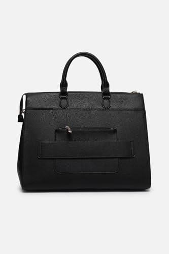 Image of Allen Solly Womens embroidered black HANDBAG