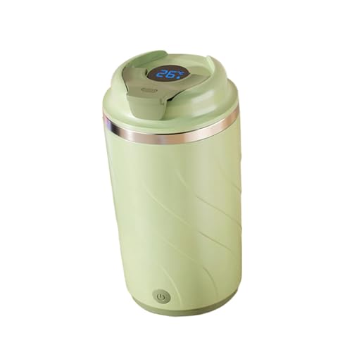 Ysyqkn Batidora Automática, Impermeable, con Aislamiento Térmico, para Café, Y Uso en La Oficina, Verde
