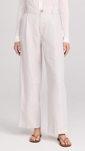 Vince Women's High Waisted Casual Tailored Wide Leg Pants2