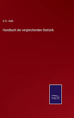 Handbuch der vergleichenden Statistik (German Edition)