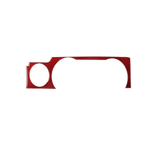 Autocollants décoratifs pour compteur de vitesse voiture carbone Mustang 2005-2009