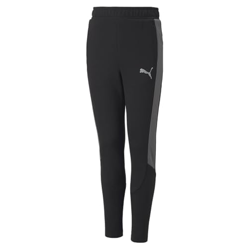 PUMA Evostripe Pantalon B de jogging en tricot gris pour garçon