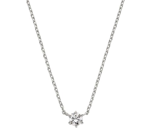 【公式】[ヴイエー ヴァンドーム青山] ネックレス シルバー925 ファイン キュービックジルコニア 一石 GS6N014340CZ